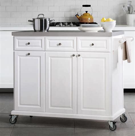 steel cart with cabinet|stainless steel top kitchen carts.